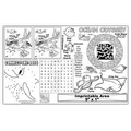 Ocean Odyssey - Imprintable Colorable Placemat - Full Color